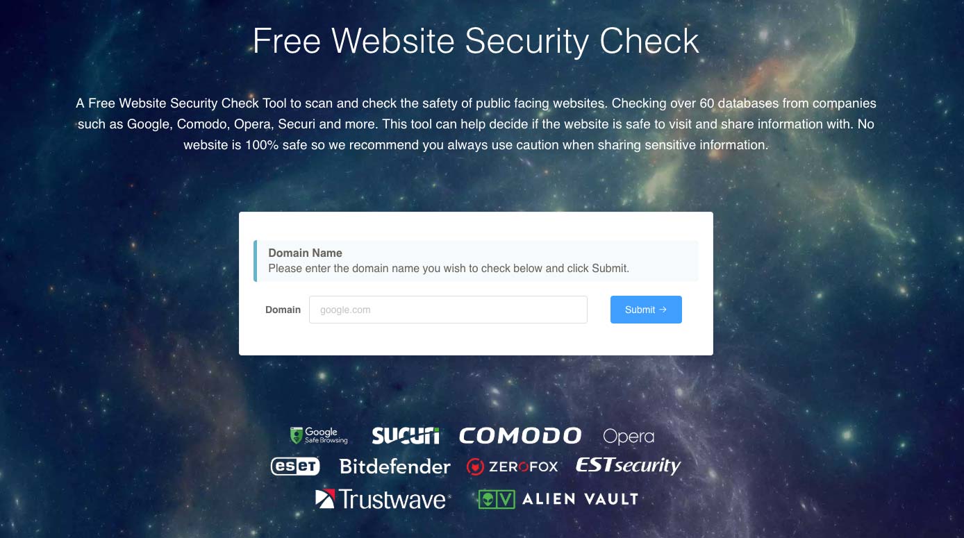 Free Website Security Check